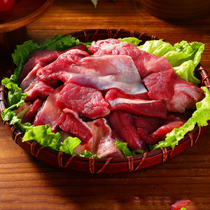 4斤筋头巴脑牛肉筋新鲜牛筋生鲜冷冻牛肉边角料牛碎肉牛腩旗舰店