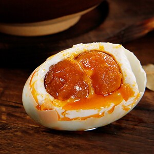 岛蛋王双黄蛋正宗大连庄河黑岛特产咸鸭蛋20枚礼盒装黄大流油包邮