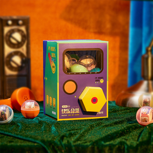猿编程 快乐分贝 和纸胶带扭蛋机儿童玩具小型迷你网红家用游戏机