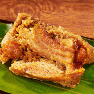 上海枫泾粽子蛋黄大肉粽特色早餐半成品230g*4个新鲜五花肉包邮