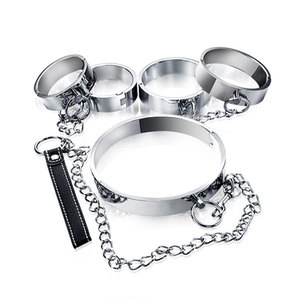 重型金属不锈钢手铐脚镣sm刑具男情趣用品调情女性工具情侣系列