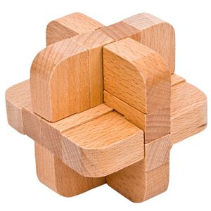 十二兄弟靠拢锁益智玩具孔明锁鲁班锁解锁玩具十二根锁榉木木制