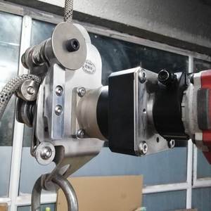 00苏州龙桥起重淘宝爬绳机电动上升器充电式锂电葫芦便携家用无线