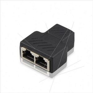 rj45网线连接器网络三通头延长一分二8芯通三口转接头分接分线器