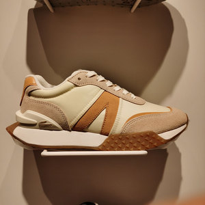 lacoste法国鳄鱼女鞋22秋季新款休闲拼色系带运动鞋女|44sfa0083