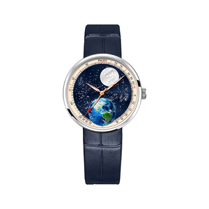 paddy蓝色家园宇航天体女士腕表