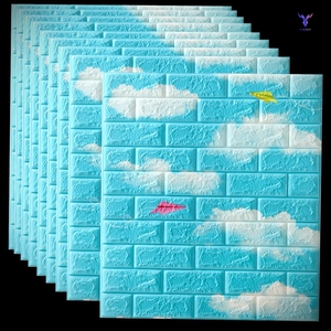 室内保温防寒墙贴墙纸自粘卧室温馨3d立体壁纸背景墙面泡沫砖装饰