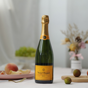 上海现货凯歌皇牌香槟法国原瓶进口起泡酒葡萄酒送香槟杯巴黎之花