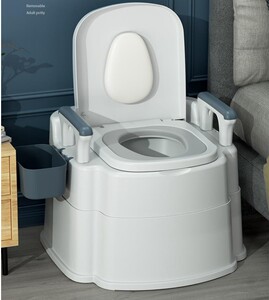 便携式马桶大人家用老年人可移动坐便器孕妇如厕专用坐便椅大便器