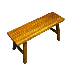 初芬实木长条凳长板凳大板桌奥坎巴花胡桃木椅子红木长凳子换鞋凳