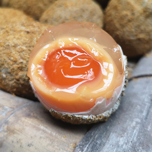 四川灰包蛋 广安特产无铅黄金色溏心松花皮蛋 鸭皮蛋农家手工自制