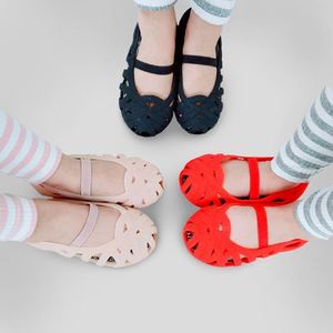 女童果冻鞋包脚