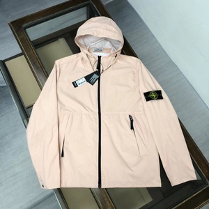 石头岛stone island春季最新款风衣夹克外套连帽拉链男女情侣百搭