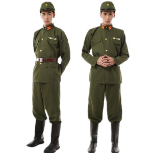 日本兵大佐汉奸服翻译官鬼子进村年会喜剧小品演出服装八路武工队