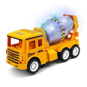 儿童电动工df程万玩具音车灯光车向挖掘机挖土机翻斗乐搅拌车玩具