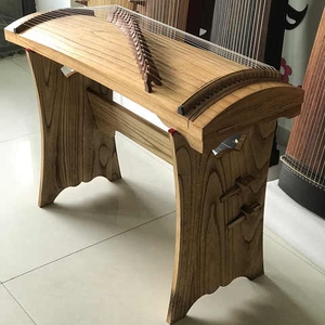 实木古筝架子纯桐木琴架半筝架子便携式筝架子h型小筝大筝通用