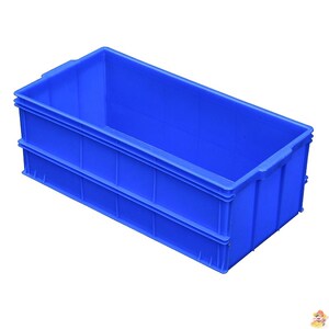 塑料渔箱a物流周转养龟养鱼箱厚水池收纳箱宽30cm长方形水槽开模