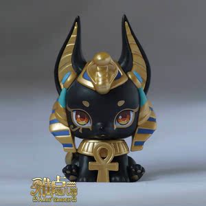 正版雅卢幼儿园盲盒埃及神系列潮玩法老狗公仔手办摆件互赠好礼物