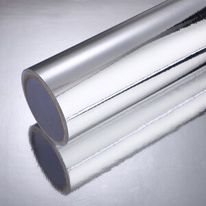 太阳灶专用反光膜贴纸自粘泊银镜面贴纸反光贴纸锡v纸防水亮片装