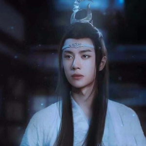 陈情令蓝忘机蓝湛抹额含光君姑苏蓝氏云纹发带王一博发饰蓝湛抹额