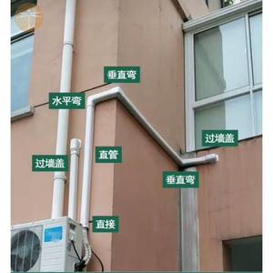 明装线槽路装饰管槽室外室内管槽管套保护安装管线配件外墙冷0人付款