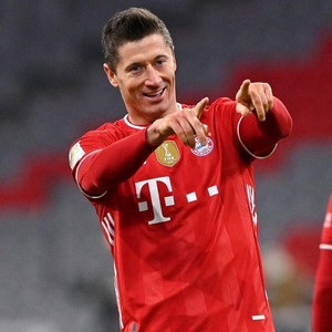 21-22欧冠拜仁慕尼黑主场球衣9号莱万穆勒球员版足球服正品gm5313