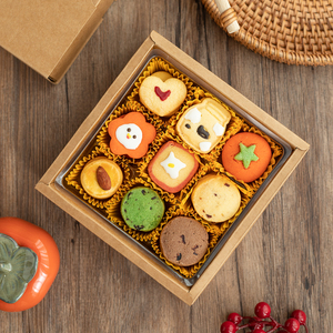 手工曲奇饼干礼盒装礼物伴手礼生日礼物高颜值卡通可爱甜点小零食