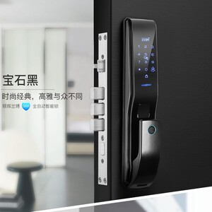 新品兰博4号指纹锁全自动智y能锁手机远密家用防盗门电子程码锁