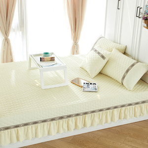 榻榻米床单炕套罩北欧床垫软垫防滑床盖单件夹棉大炕垫被褥子定做
