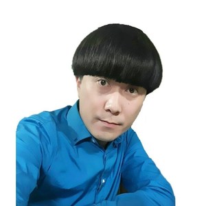 搞笑假发帅气蓬松假发男短发逼真造型陈翔六点半蘑菇头假头套表演