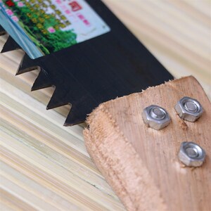 开齿手锯条锯子磨齿方头手工v锯锰钢锯齿修枝锯树清理园林手动工