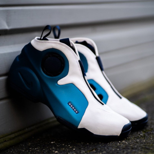 代购正品nike耐克air flightposite 2蓝风二凯文加内特男子篮球鞋