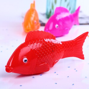 儿童玩具电动摇摆鱼发光音乐闪光仿真会跑会叫宝宝女孩男孩婴幼儿