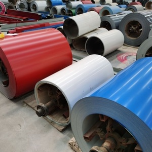 彩钢板铁皮卷板屋顶隔热防水薄铁皮瓦平板材料围挡1/1.2米宽加厚