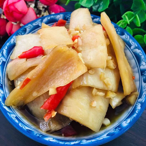 开胃萝卜皮江西赣南特产农家自制脆爽萝卜酸辣下饭菜腌制泡菜咸菜