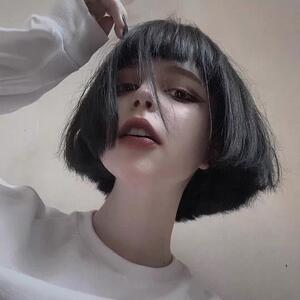 假发女个性帅气短发杀手不太冷玛蒂同款达黑色蓬松短直发