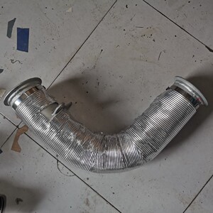 青岛解放悍v2.0龙vh2.0进气管jh6排气管带保温进气管前段原厂配件