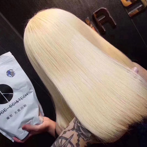 魔哥漂粉漂白剂染发剂洗色头发毛白剂褪色膏褪黑色不伤发漂发剂植