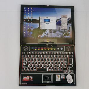 祭祀用品家用祭祀用品冥府笔记本电脑 仿真纸扎成品 家庭影院电器