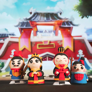 兵马俑文创黏土橡皮泥健康安全儿童玩具创意小摆件diy手工秦始皇