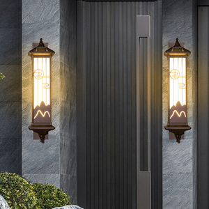 柱头灯室外围墙灯别墅农村门口户外防水景观装饰柱子灯81人付款212