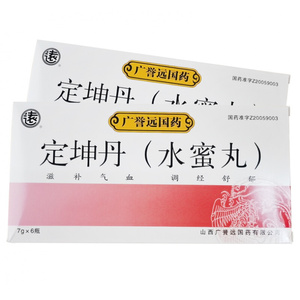 广誉远 定坤丹7g*6瓶(水蜜丸) 山西广誉远国药有限公司