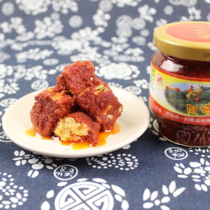 江西特产武功山霉豆腐萍乡农家自制腐乳香辣豆腐乳下饭菜200g*4瓶