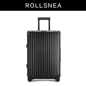 ROLLSNEA全铝镁合金拉杆箱铝框行李箱万向轮旅行箱子金属密码箱