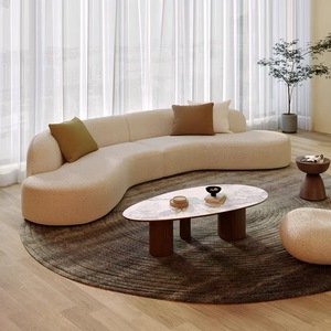 小客厅半圆形沙发