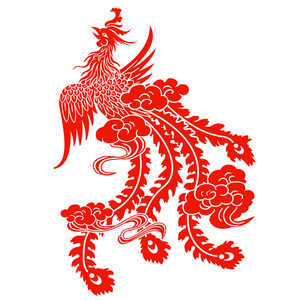 凤凰贴画