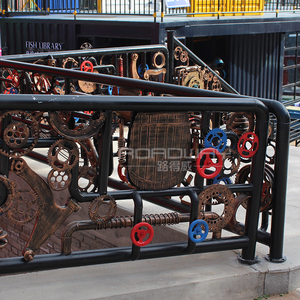 工业风铁艺复古围栏