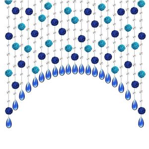 珠珠帘子a门帘隔断水晶珍装饰房间卫生个性线卧室可爱少女阳台