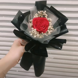 玫瑰花束康乃馨单支枝小花束包装1朵鲜花速递同城花店批发配送