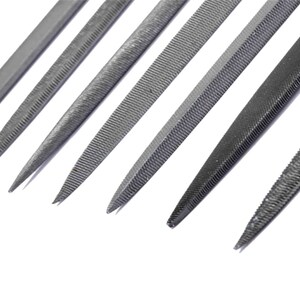 世达工具 10件套什锦锉r 迷你刚锉刀套装 半圆平锉 金属锉 5x180